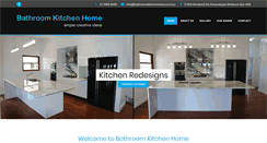 Desktop Screenshot of bathroomkitchenhome.com.au